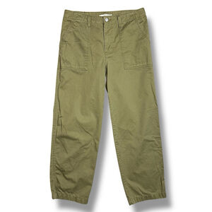 Levi's Women's '94 Baggy Wide Leg Army Green Cargo Pants - Size 28x28 (32x28)